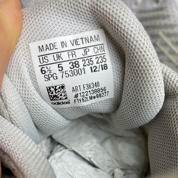 Adidas Cloud White Asweerun Running Shoes Size 6.5 - Picture 7 of 13